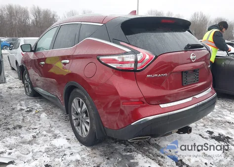 2018 Nissan Murano Sl from USA, damaged, VIN 5N1AZ2MH3JN126052